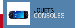 jouets, consoles de jeux